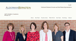 Desktop Screenshot of aldermanbernstein.com